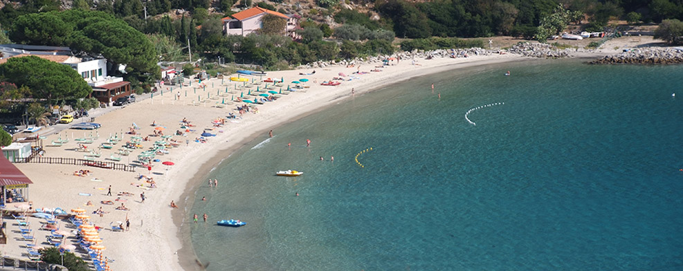 Der Strand von Cavoli - Insel Elba