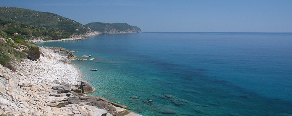 The sea at Fetovaia - Elba Island