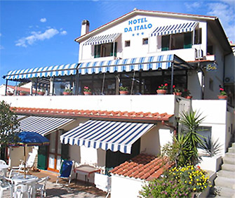 Hotel da Italo in Seccheto on the Island of Elba