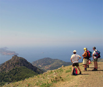 Sport: trekking on the Island of Elba